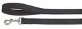 CAMON Lesă pentru câini TEXAS piele naturală, negru 16mm/100cm