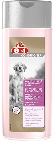 8in1 Şampon şi Balsam hidratant pentru câini 250ml - Maxi-Pet.ro