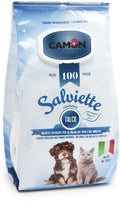 CAMON Şerveţele umede cu parfum Baby Powder pt curăţare rapidă 100 buc