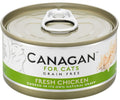 CANAGAN Conservă pentru pisici, cu Pui 75g