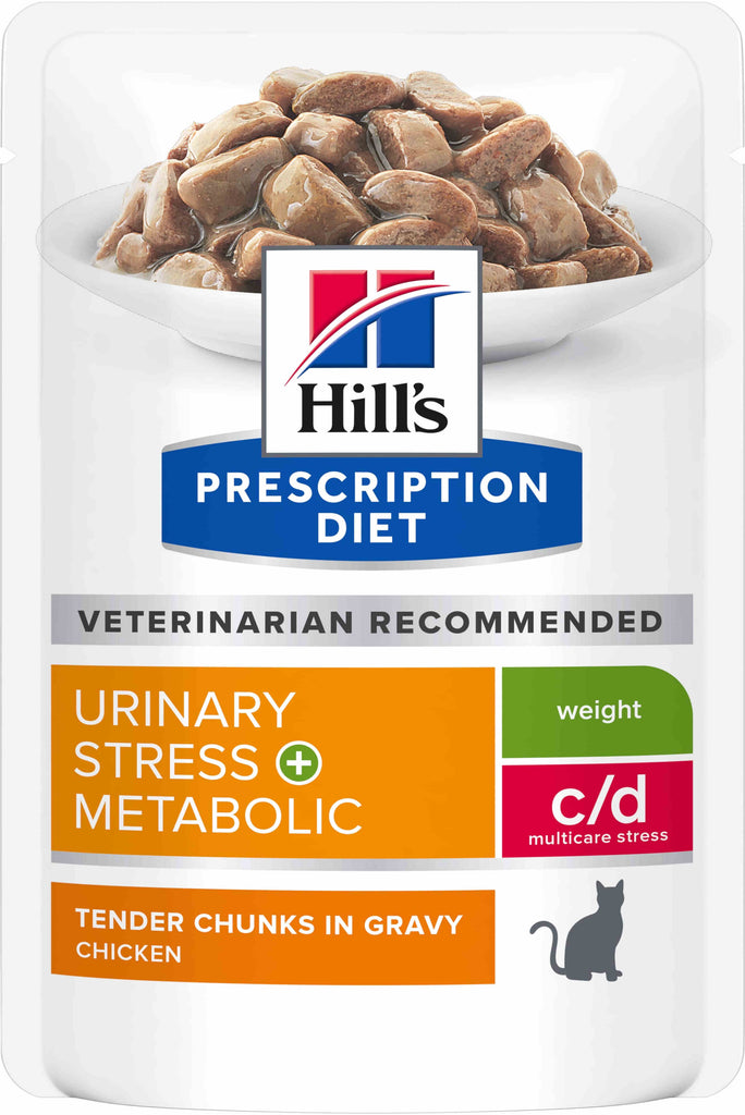 HILL's PD FELINE C/D Plic Urinary Stress + Metabolic 85g - Maxi-Pet.ro