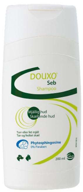 DOUXO Seb Şampon pentru câini şi pisici, pentru reglarea sebumului 200ml - Maxi-Pet.ro