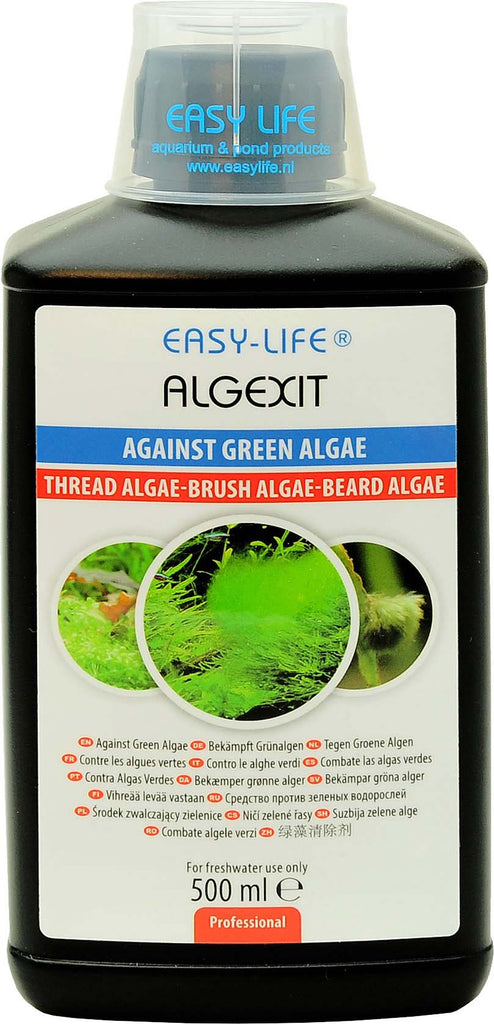 EASY LIFE AlgExit Agent împotriva algelor verzi în acvariile de apă dulce 500ml - Maxi-Pet.ro