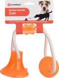 FLAMINGO Jucărie ZUKI pentru câini, Portocaliu