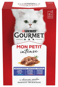 GOURMET Mon Petit Pachet plicuri pentru pisici Păstrăv, Somon şi Ton 6x50g