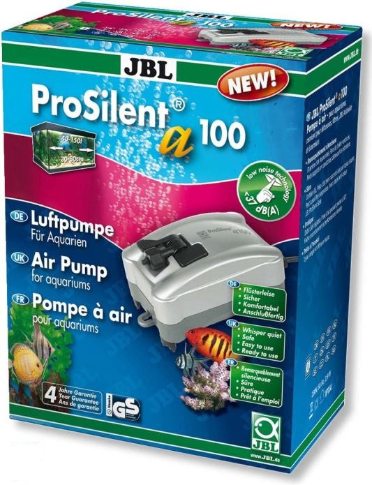 JBL ProSilent a100 - Pompa de aer pentru acvariu, 100 l/h