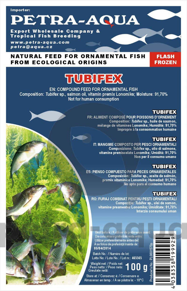 HRANA CONGELATA Tubifex 100g - Maxi-Pet.ro