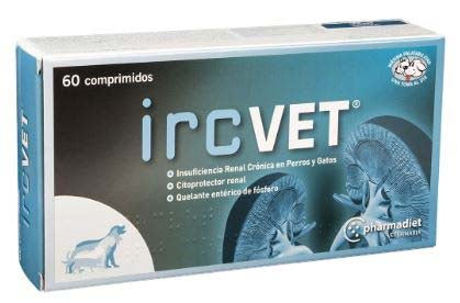 IRC-VET Supliment nutriţional pentru insuficienţă renală câini şi pisici, 60 tbl - Maxi-Pet.ro
