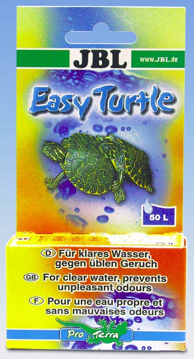 JBL Easy Turtle - Soluţie pt curaţarea apei şi indepartarea mirosului urat 25g
