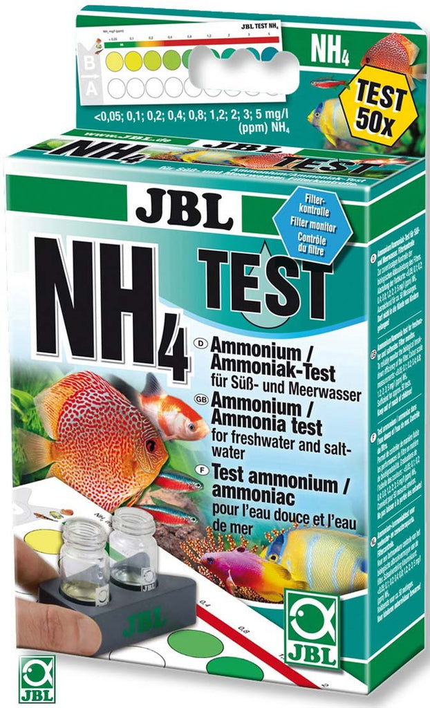 JBL NH4 TestSet - Test pt determinarea cantităţii de amoniac din apă 50buc - Maxi-Pet.ro