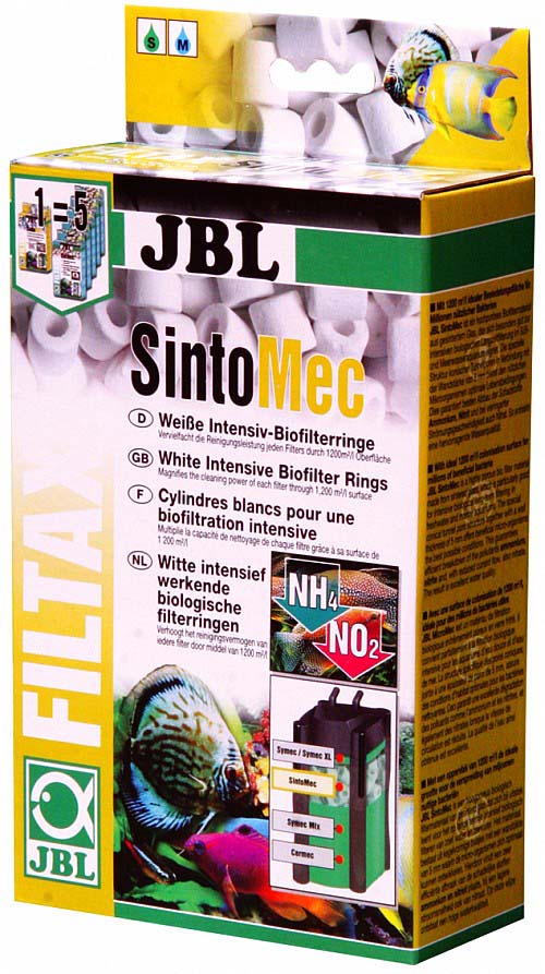 JBL SintoMec Inele ceramice pentru filtrare biologică intensivă 450g - Maxi-Pet.ro