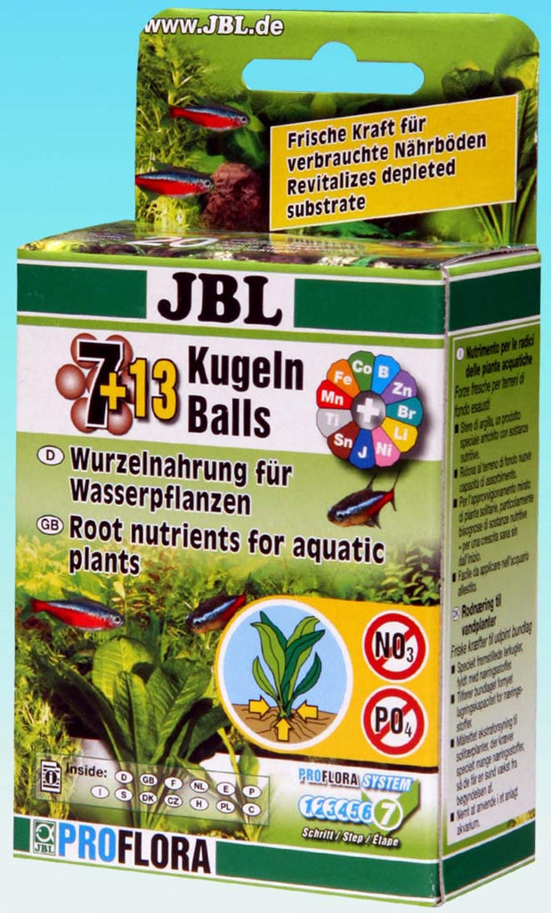 JBL The 7 + 13 Balls - Îngrăşământ pentru rădăcinile plantelor 200g - Maxi-Pet.ro