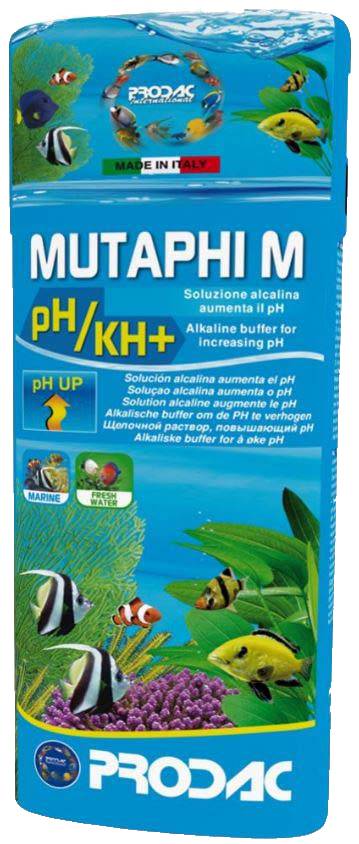 PRODAC MUTAPHI M pH/KH+ Sol. alcalină pt mărirea pH-ului apei din acvarii - Maxi-Pet.ro