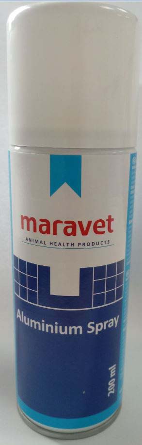 MARAVET Aluminium spray pentru protejarea rănilor la câini, pisici, păsări 200ml - Maxi-Pet.ro