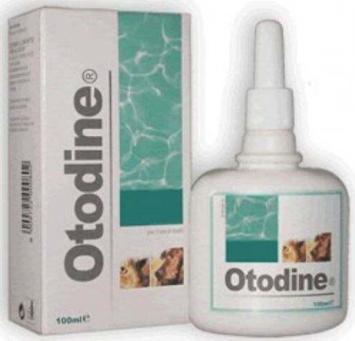 OTODINE (ICF) Soluţie antiseptică auriculară pentru câini şi pisici 100ml - Maxi-Pet.ro