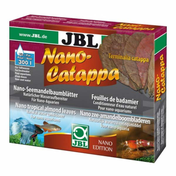 JBL Frunze NanoCatappa contra bacteriilor şi ciupercilor peştilor 10buc/pachet - Maxi-Pet.ro