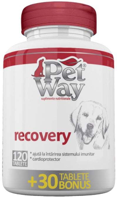 PETWAY Recovery Suplimente nutritive pentru caini 120+30 tablete
