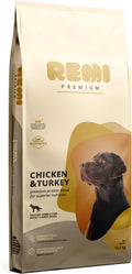 REMI Premium Adult Large, cu Pui şi Curcan