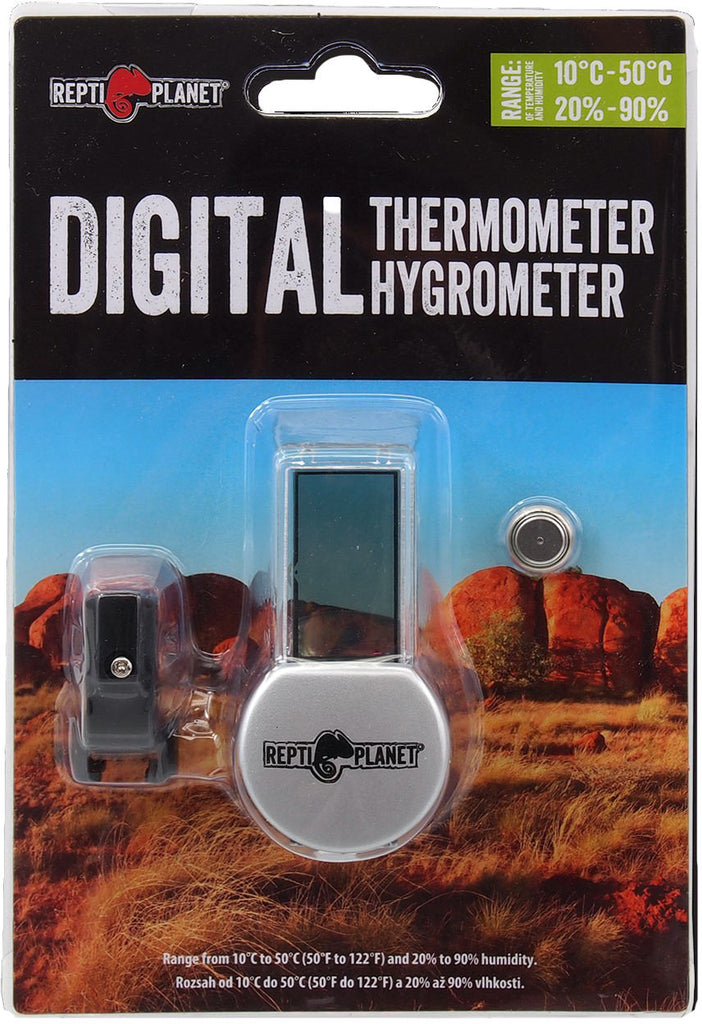 REPTI PLANET Termometru şi Higrometru digital LCD
