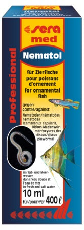 SERA Med Professional Nematol Tratament pentru peşti 10ml pentru 400L - Maxi-Pet.ro