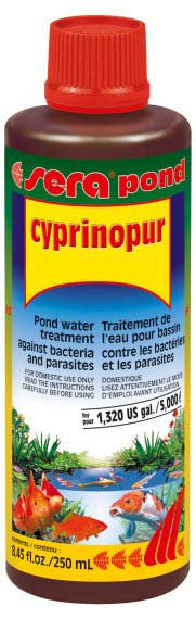 SERA Pond Cyprinopur Tratament împotriva hidropiziei şi păduchilor 500ml - Maxi-Pet.ro