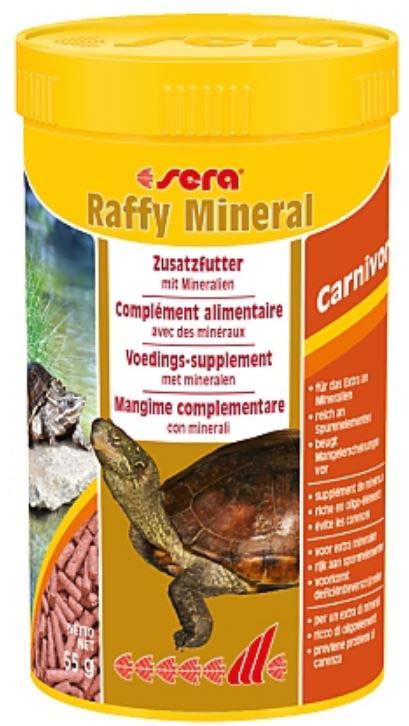 SERA Raffy Mineral - Hrana complementara pentru broaşte ţestoase 250ml