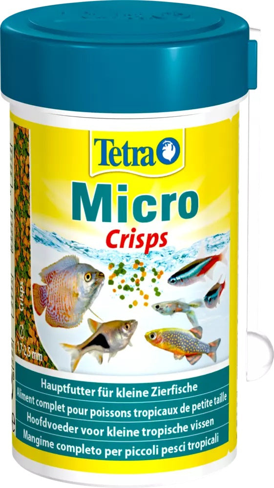 TETRA Micro Crisps Hrană sub formă de crochete pt peştii ornamentali mici 100ml - Maxi-Pet.ro
