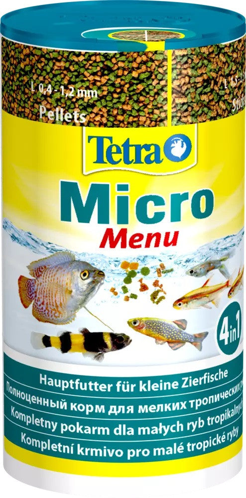 TETRA Micro Menu Hrană Meniu Mix pentru peştii ornamentali mici 100ml - Maxi-Pet.ro