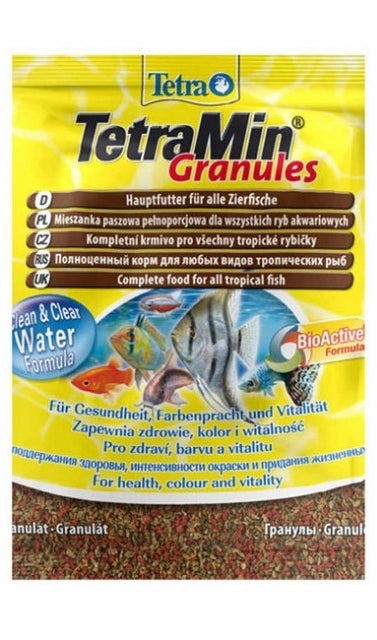 TETRA Min Granules Plic hrană granulată pentru peşti tropicali 15g - Maxi-Pet.ro