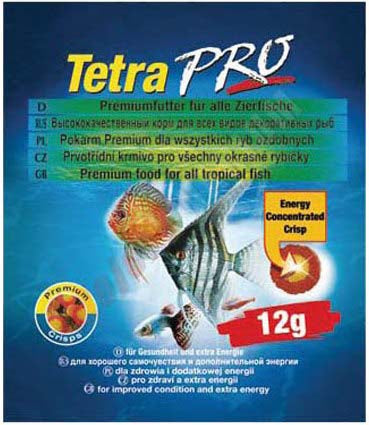 TETRA PRO Energy Multi-Crisps Plic hrană premium pentru peşti tropicali 12g - Maxi-Pet.ro