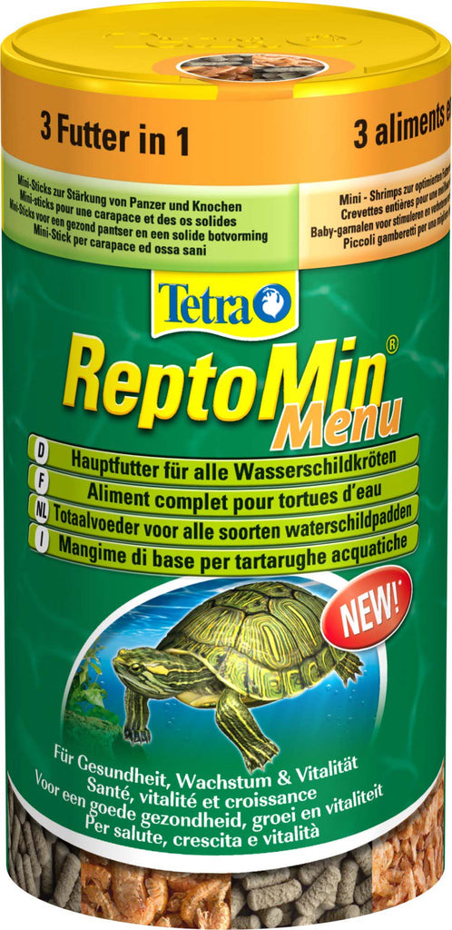 TETRA ReptoMin Menu Hrană completă pentru broaşte ţestoase 250ml - Maxi-Pet.ro
