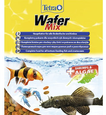 TETRA Wafer Mix Plic hrană sub formă de tablete pt. peşti sanitari şi crabi 15g - Maxi-Pet.ro