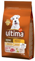 ULTIMA Hrană uscată pentru câini Mini Adult, cu Vită 1,5kg