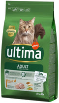 ULTIMA Hrană uscată pentru pisici, cu Pui şi Orez 1,5kg