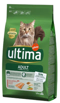 ULTIMA Hrană uscată pentru pisici, cu Somon şi Orez 1,5kg