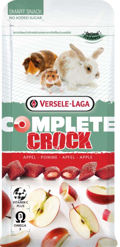 VERSELE-LAGA Complete Crock Delicatesă pentru rozătoare, cu Măr 50g - Maxi-Pet.ro