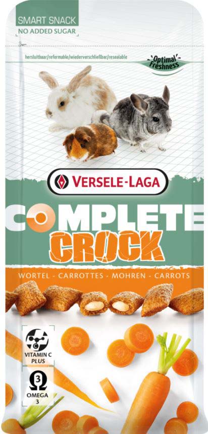 VERSELE-LAGA Complete Crock Delicatesă pentru rozătoare, cu Morcov 50g - Maxi-Pet.ro