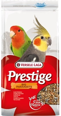 VERSELE-LAGA Prestige Big Parakeets Hrană pentru păsări medii 1kg - Maxi-Pet.ro