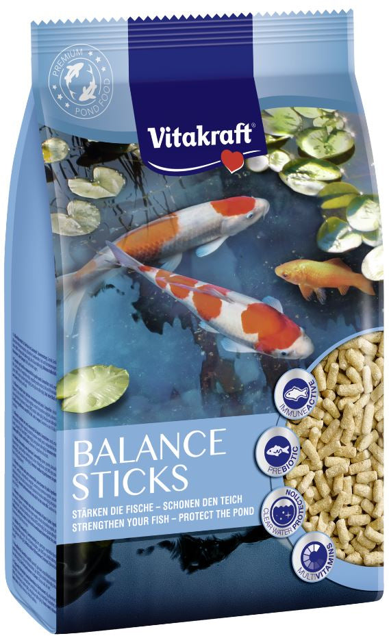 VITAKRAFT Balance Sticks Hrană completă pentru peşti de iaz 1l - Maxi-Pet.ro
