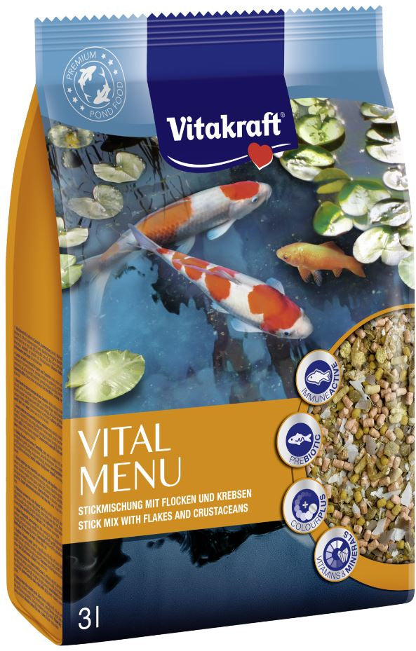 VITAKRAFT Vital Menu, Hrană completă pentru peşti de iaz - Maxi-Pet.ro