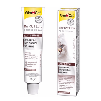GIMCAT Pastă Malt-Soft Extra pentru pentru eliminarea ghemelor de păr