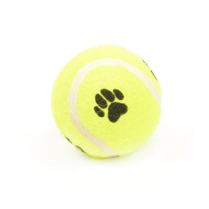 Minge de tenis pentru caini Beeztees cu labute 6.5 cm - Animax