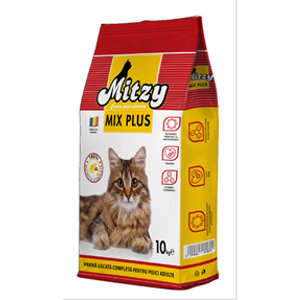 Hrana uscata pentru pisici Mitzy Mix Plus 10 kg - Animax