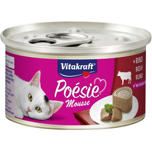 VITAKRAFT Poesie Mousse Conserva pentru pisici, cu Vita 85g