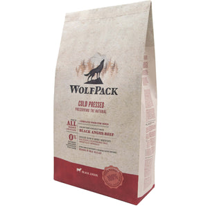 WOLFPACK Hrana presata la rece pentru caini, cu Vita Black Angus 12kg
