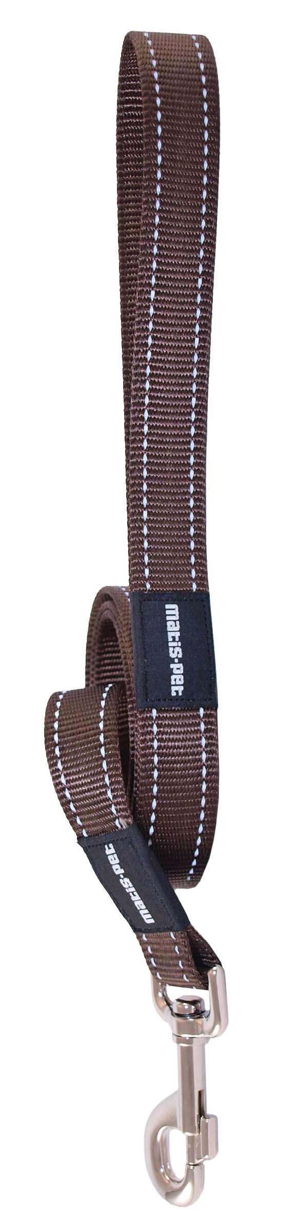 MATIS Lesa pentru caini City Style 20mm/140cm, Maro