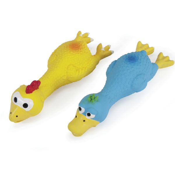 CAMON Jucărie pentru câini CAM-AH209/M Găină/Rață, 19 cm