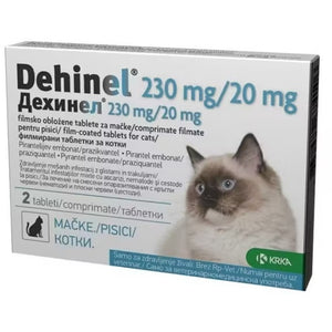DEHINEL cat 230mg/20mg 2tbl