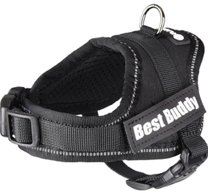 FLAMINGO Ham pentru caini BEST BUDDY XXS, 32-42cm/20mm, Negru