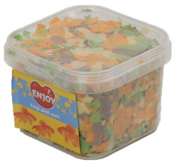 ENJOY Hrană pentru peşti aurii, Fulgi 26g/225ml - Maxi-Pet.ro